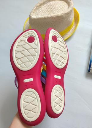 Шлепанцы кроксы crocs huarache flip6 фото