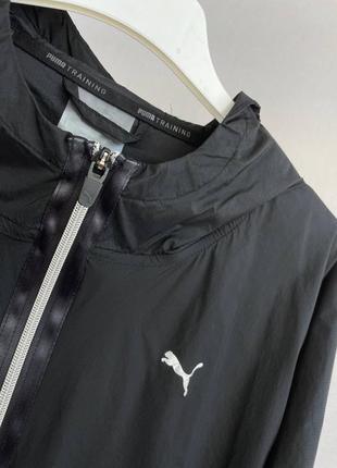 Женская легкая укороченная куртка/ олимпийка puma оригинал4 фото