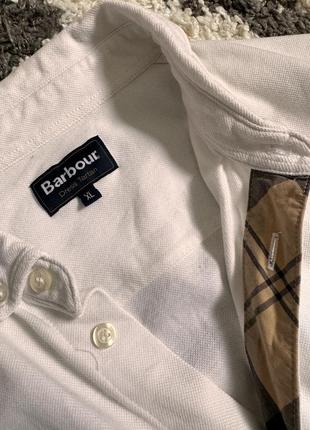 Стильное поло на пуговичках barbour polo t -shirt6 фото