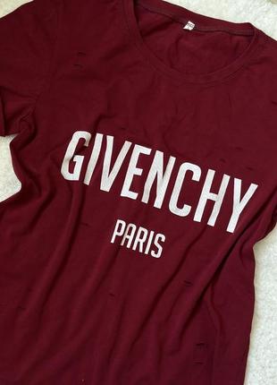 Футболка с надписью givenchy5 фото