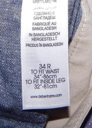 W34 l32, джинсы jasper conran by denbenhams, великобритания7 фото