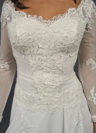 Розпродаж нова весільна сукня, нове весільне плаття модель мaryne3 фото