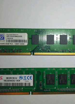 Оперативна пам'ять 2 gb ddr3