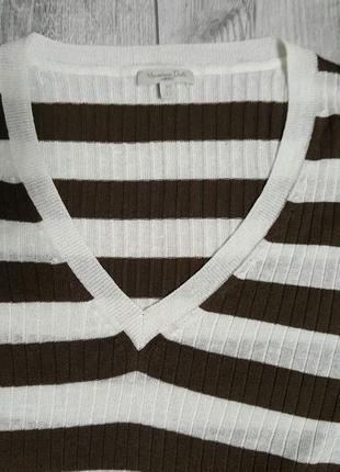 Джемпер пуловер massimo dutti из шелка и льна3 фото