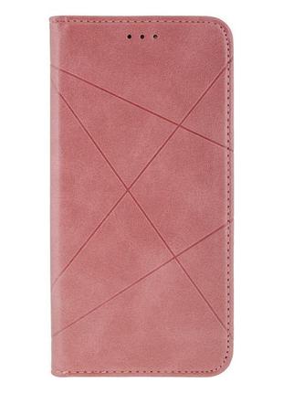 Чохол-книжка business leather для xiaomi mi 11 lite колір рожевий