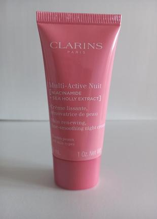 Clarins multi-active nuit нічний крем 30мл.