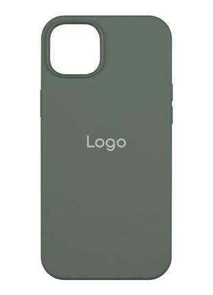 Чохол silicone case full size (aa) для iphone 15 plus колір 55...