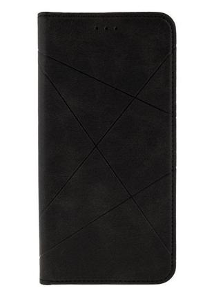 Чохол-книжка business leather для xiaomi mi 11 lite колір чорний