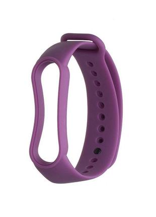 Ремінець для xiaomi mi band 5 / 6 original design колір grape