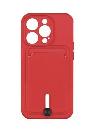 Чохол tpu colorfull pocket card для iphone 13 pro колір 14.red