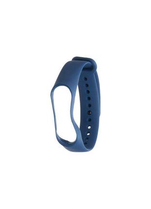 Ремінець для xiaomi mi band 3 / 4 original design колір dark blue