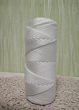 Шнур поліпропіленовий без наповнювача для в'язання та макраме 3 мм