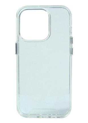 Чохол tpu space case для iphone 15 pro колір transparent