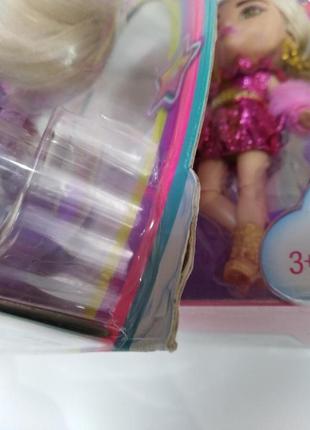 Barbie extra minis blonde hair .9 фото