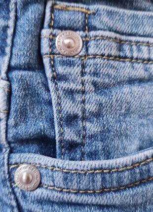 Ovs 170см,шорты джинс, мягкие, стрейчевые,4 фото