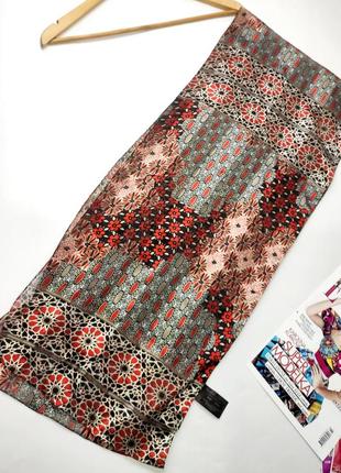 Платок женский шарф легкий в принт от бренда italy2 фото