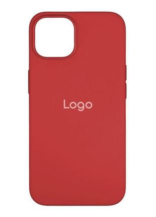 Чохол silicone case with magsafe для iphone 13 pro колір 07.red