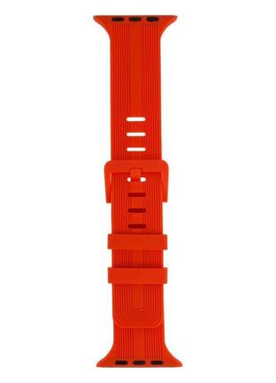 Ремінець для apple watch band silicone shine 42/44/45/49 mm ко...