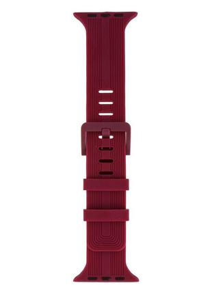 Ремінець для apple watch band silicone shine 42/44/45/49 mm ко...