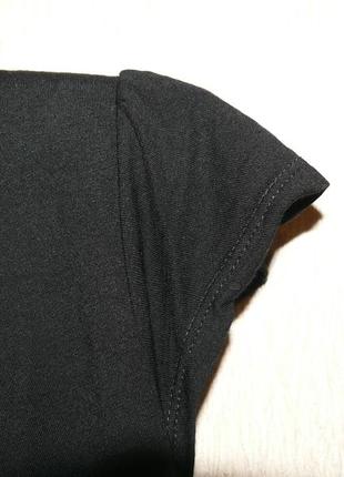 Красивая блузочка черная7 фото