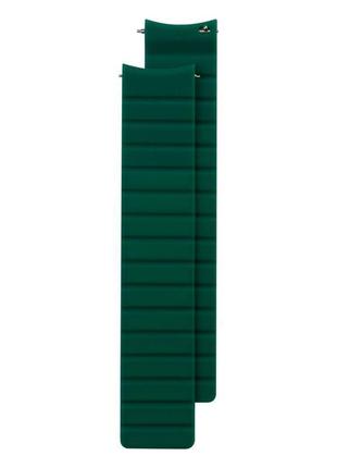 Ремінець для часов silicone link magnetic 22mm колір green