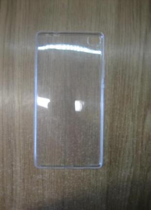 Чохол силіконовий huawei p8 (ultra thin silicon case) white
