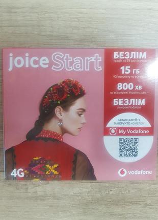 Стартовий пакет vodafone "joice start""