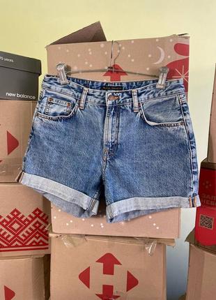 Женские джинсовые шорты nudie jeans frida shorts4 фото