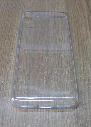 Силіконова накладка xiaomi redmi 7a (ultra thin air case) tran...