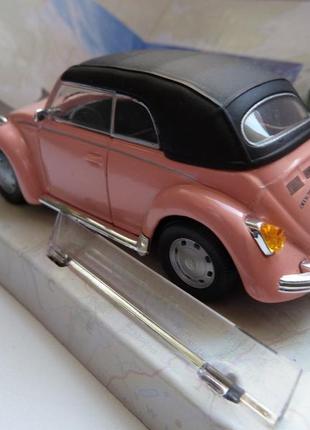 Vw beetle cararama масштаб 1:432 фото