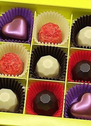 Корпусна шоколадна цукерка "імбир"8 фото