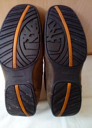 Туфли/ кроссовки кожаные timberland (оригинал) 5