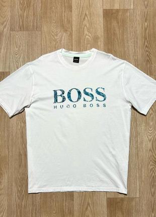 Hugo boss orange teecher 4 printed футболка с большим лого оригинал!