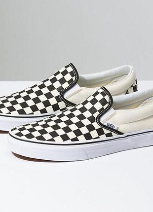 Unisex vans checkerboard slip-on (оригінал, 38 розмір)