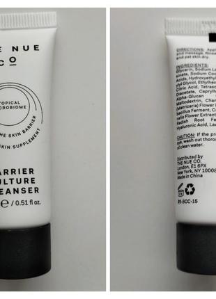 Засіб для вмивання обличчя
the nue co barrier culture cleanser