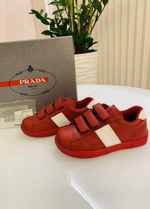 Крутые кеды prada, оригинал!!! разм 25