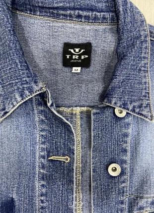 Тонка джинсова куртка джинсовка3 фото