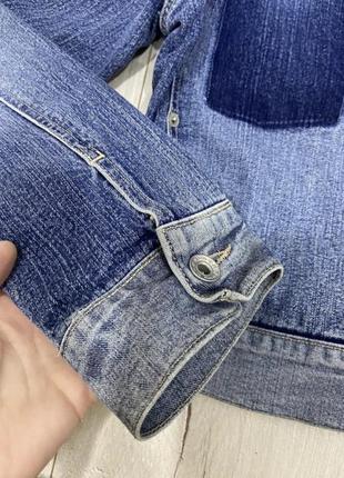 Тонка джинсова куртка джинсовка5 фото