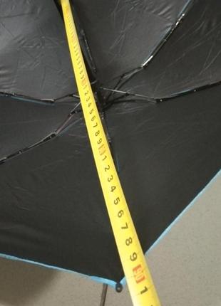 Мини зонт в колбе голубой