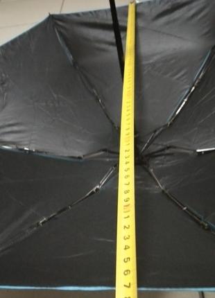 Мини зонт в колбе голубой