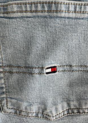 Прямые эластичные джинсы Tommy hilfiger5 фото