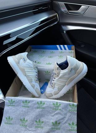 Чоловічі кросівки adidas nite jogger white