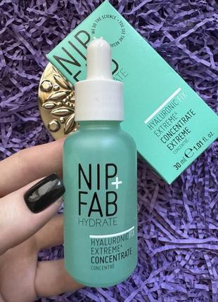 Сироватка-концентрат із гіалуроновою кислотою nip + fab hyaluronic fix extreme 4 concentrate extreme 2% 30 мл