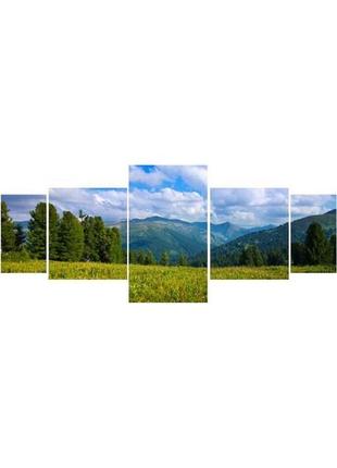 Модульна картина-нагрівач карпатська ідилія (1000 вт тепла) на...