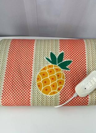 Електричне простирадло lux 75×155 см односпальне (кольоровий м...