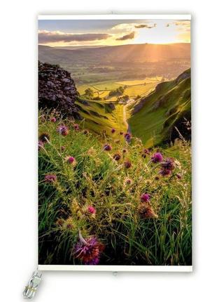 Обігрівач-картина 260 вт, 100x60 см monocrystal настінний елек...