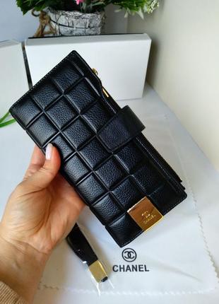 Стильный брендовый кошелек cha кожаный2 фото