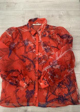 Блуза з органзи