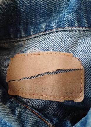 Желетка джинсова вінтажна levi's 705056 фото
