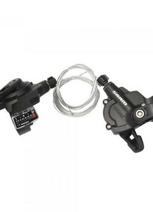 Манетки sram 09a sl x.4 trigger set 8sp r index f